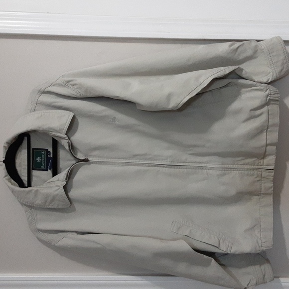 Rainforest men jacket bomber hiking outdoors utility beige XL y2k full zip retro - Picture 1 of 6